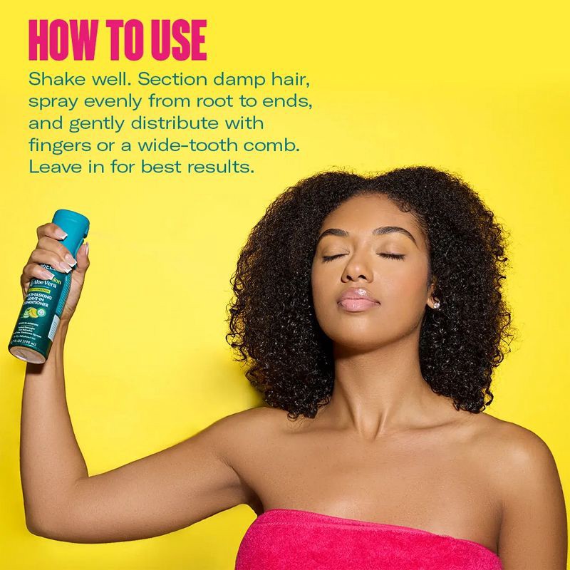 slide 5 of 10, Mielle Organics Kalahari Melon & Aloe Vera Deep Hydration Multi-Tasking Leave-In Conditioner - 6 fl oz, 6 fl oz