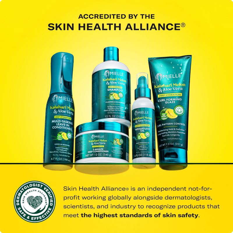 slide 2 of 9, Mielle Organics Kalahari Melon & Aloe Vera Deep Hydration Weightless Oil - 4 fl oz, 4 fl oz