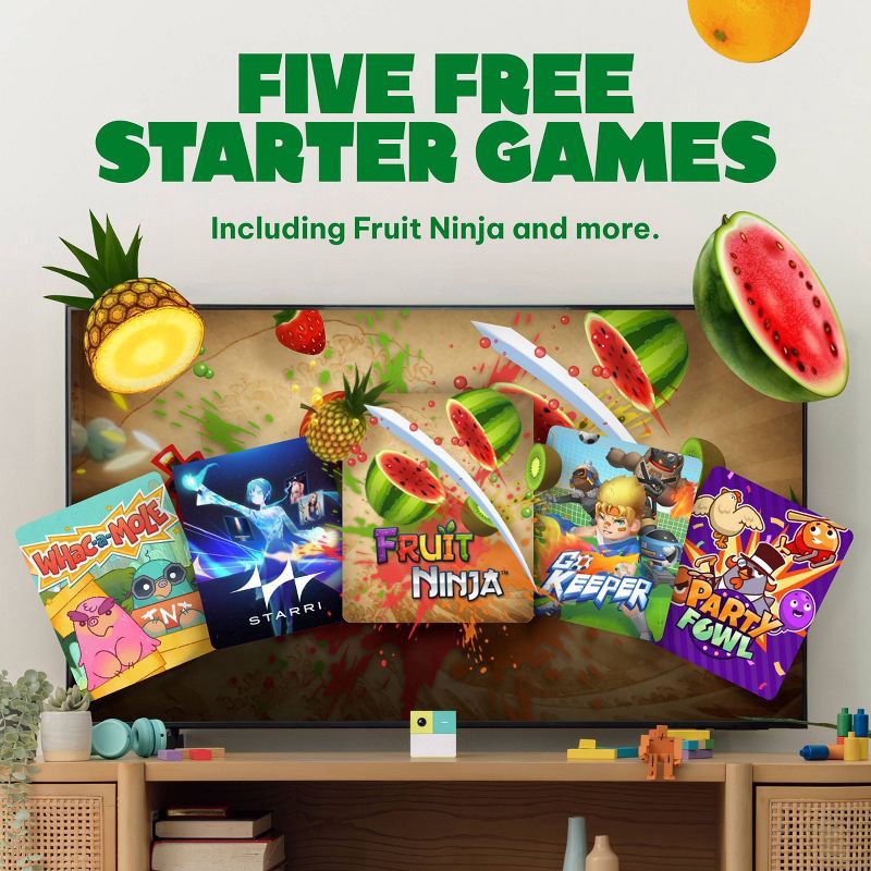 slide 4 of 12, Nex Playground - The Active Play System: Wi-Fi, HDMI, Remote Control, Aqua Blue, 1 ct