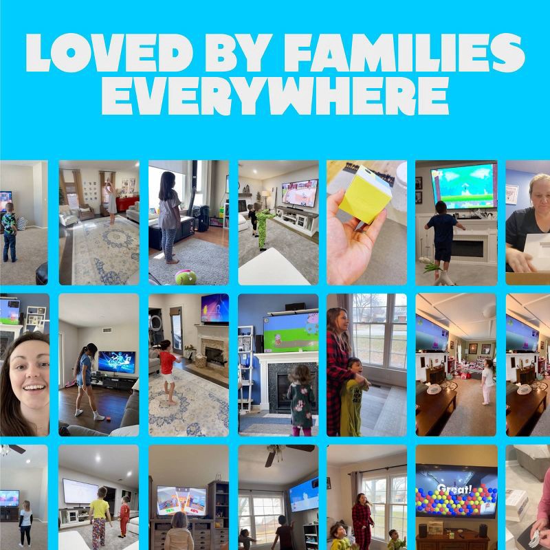 slide 8 of 12, Nex Playground - The Active Play System: Wi-Fi, HDMI, Remote Control, Aqua Blue, 1 ct