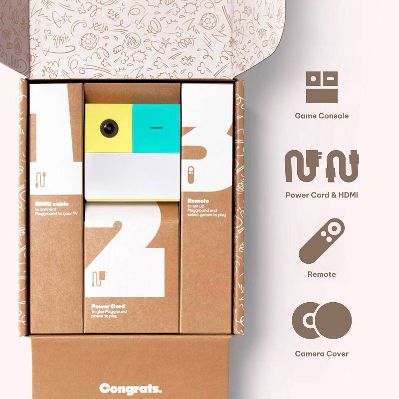 slide 9 of 12, Nex Playground - The Active Play System: Wi-Fi, HDMI, Remote Control, Aqua Blue, 1 ct