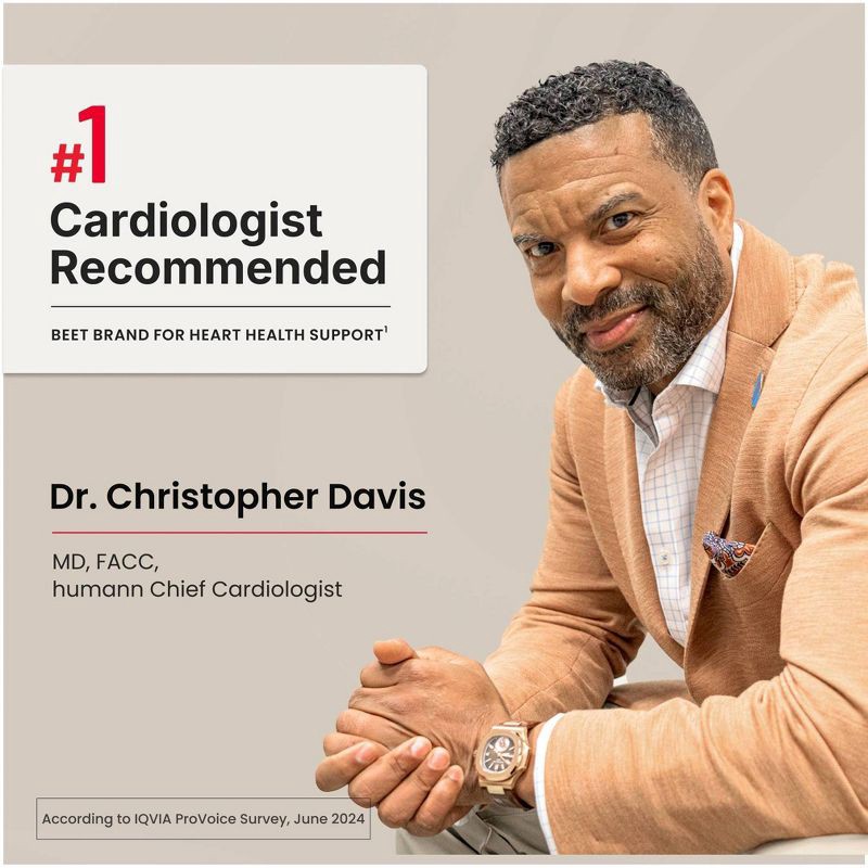 slide 6 of 11, Humann SuperBeets Heart Gummies Advanced with CoQ10 - 60ct, 10 x 60 ct