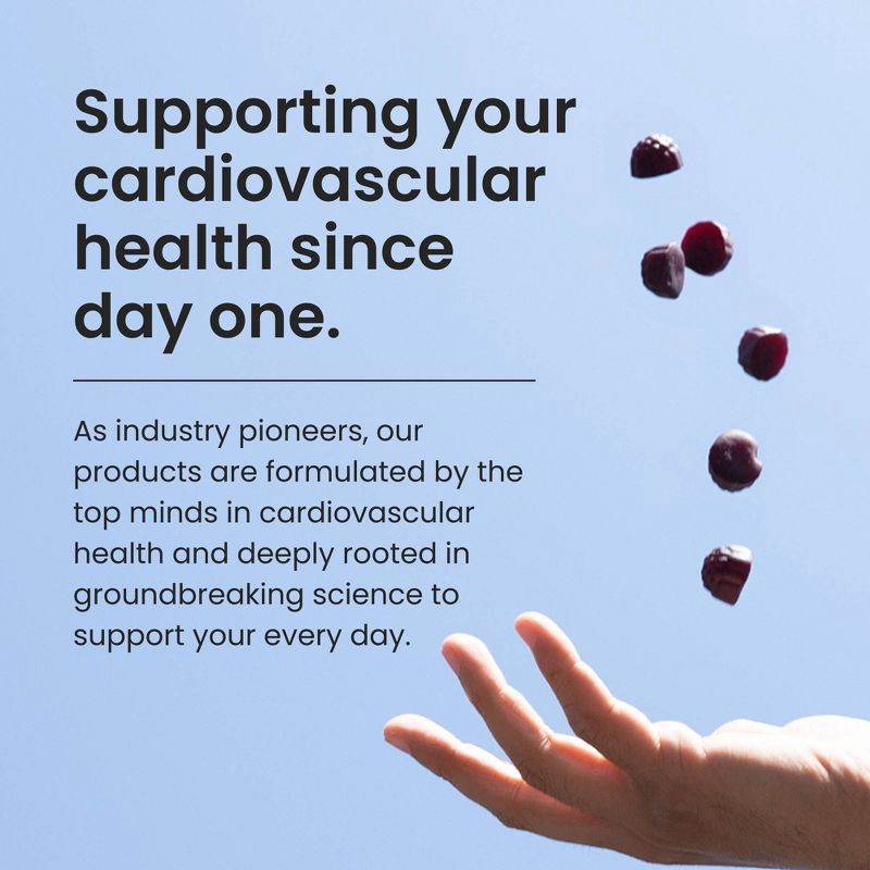 slide 9 of 11, Humann SuperBeets Heart Gummies Advanced with CoQ10 - 60ct, 10 x 60 ct