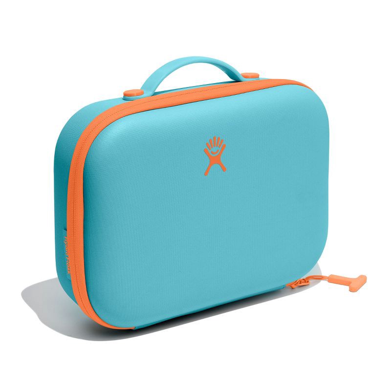 slide 2 of 2, Hydro Flask Kids' Insulated Hard Sided Lunch Box - Seaspray: BPA-Free Solid Pattern, 1 ct
