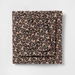 King Microfiber Sheet Set Neutral Micro Floral - Room Essentials™