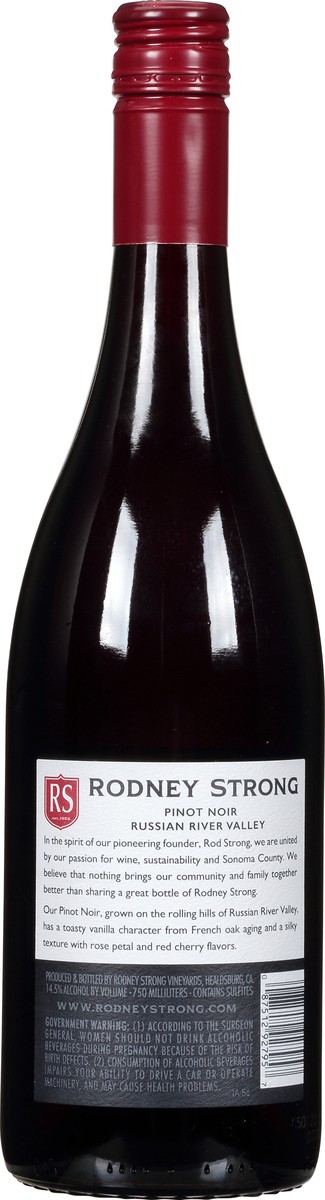 slide 6 of 11, Rodney Strong Vineyards Pinot Noir, 750 ml