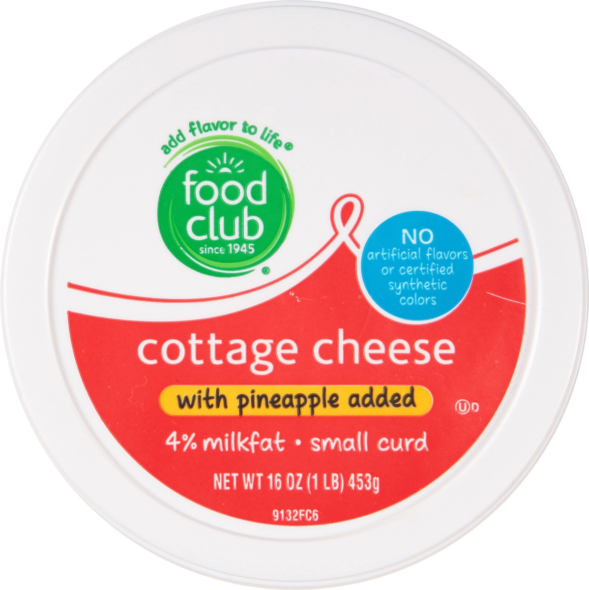 slide 11 of 13, Food Club Small Curd 4% Milkfat Cottage Cheese 16 oz, 16 oz