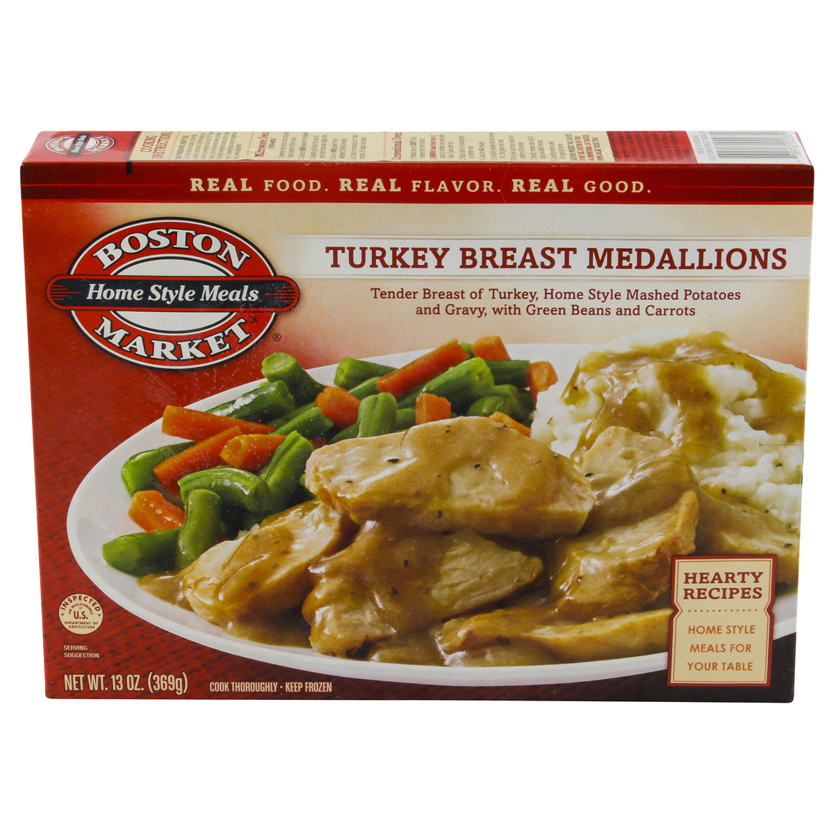 slide 2 of 6, Boston Market Home Style Meals Turkey Breast Medallions, 13 oz