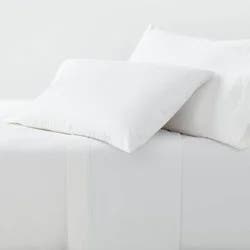Queen 800 Thread Count 4pc Hotel Collection Sheet Set Single Baratta White - Threshold™
