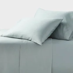 King 800 Thread Count 4pc Hotel Collection Sheet Set Single Baratta Light Teal Green - Threshold™