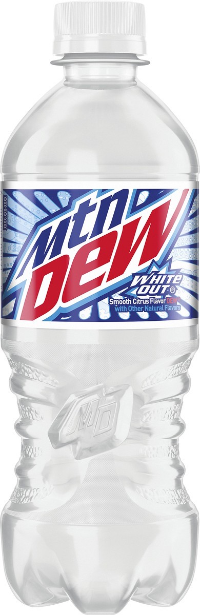 slide 2 of 4, Mountain Dew White Out Soda - 20 oz, 20 fl oz