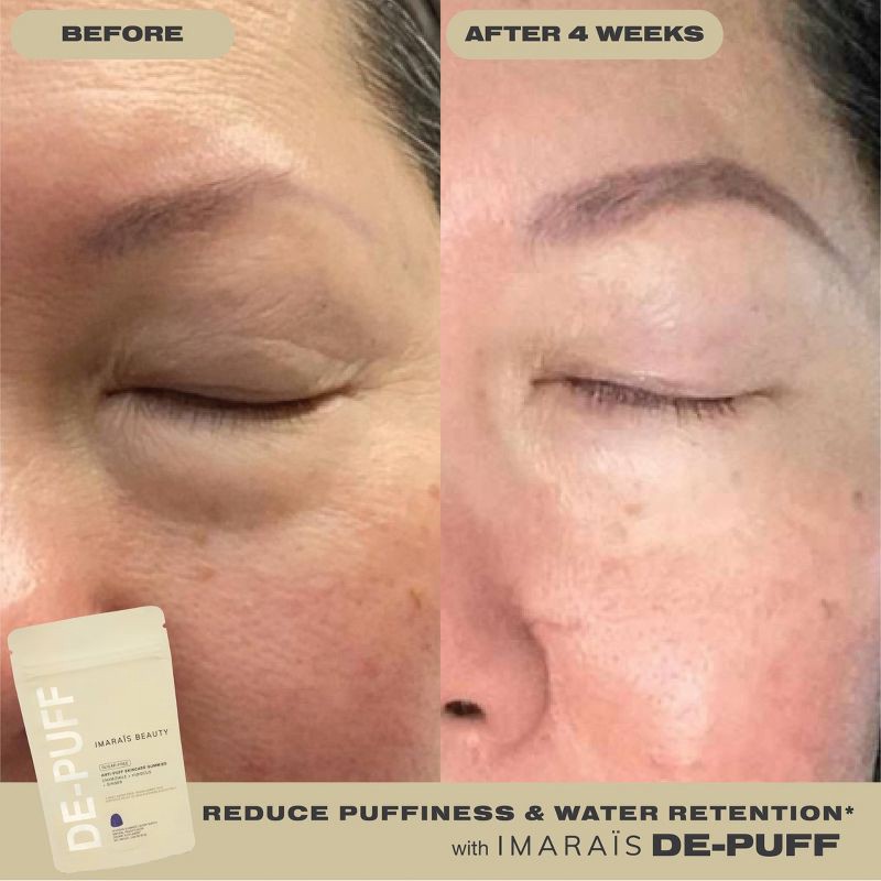 slide 6 of 7, Imarais Beauty De-Puff Anti-Bloat Gummies for Fast Bloating Relief - Vegan and Sugar-Free - 30ct, 30 ct