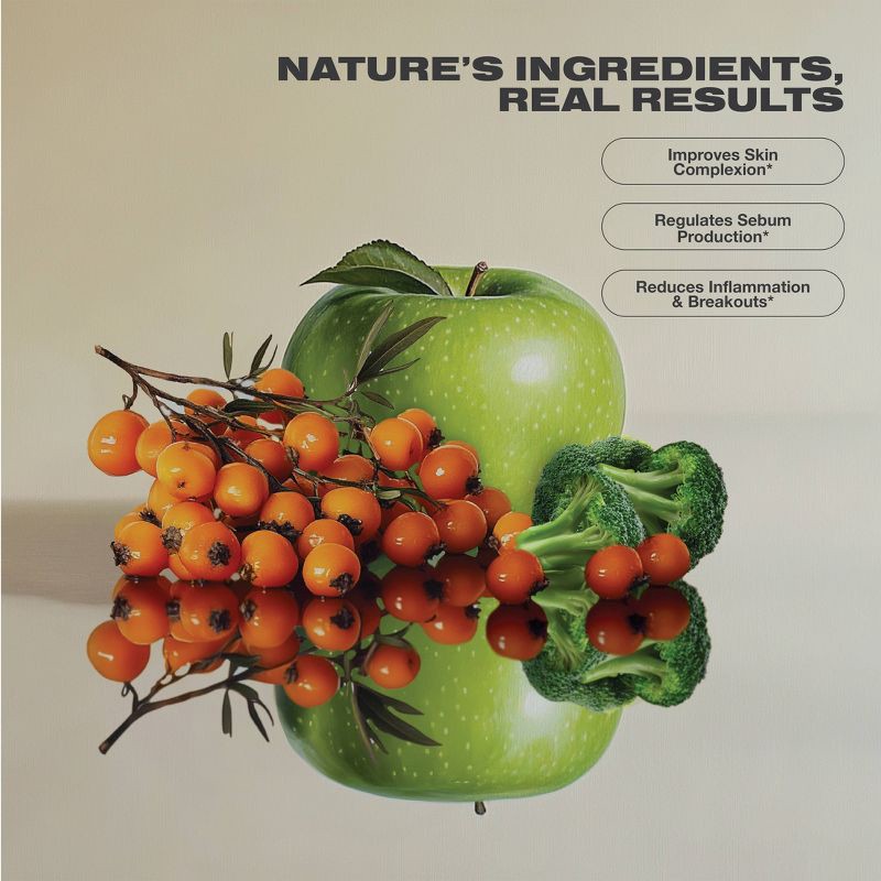 slide 4 of 7, Imarais Beauty Clarity Anti-Blemish Gummies for Clear Complexion - Vegan and Sugar-Free - 30ct, 30 ct