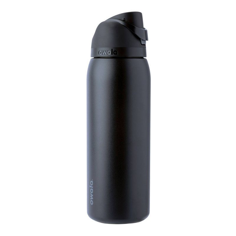 slide 1 of 5, Owala 40oz FreeSip Stainless Steel Water Bottle - Very Very Dark, 40 oz