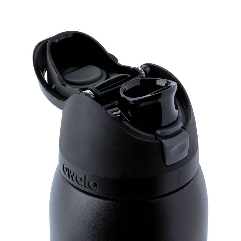 slide 3 of 5, Owala 40oz FreeSip Stainless Steel Water Bottle - Very Very Dark, 40 oz