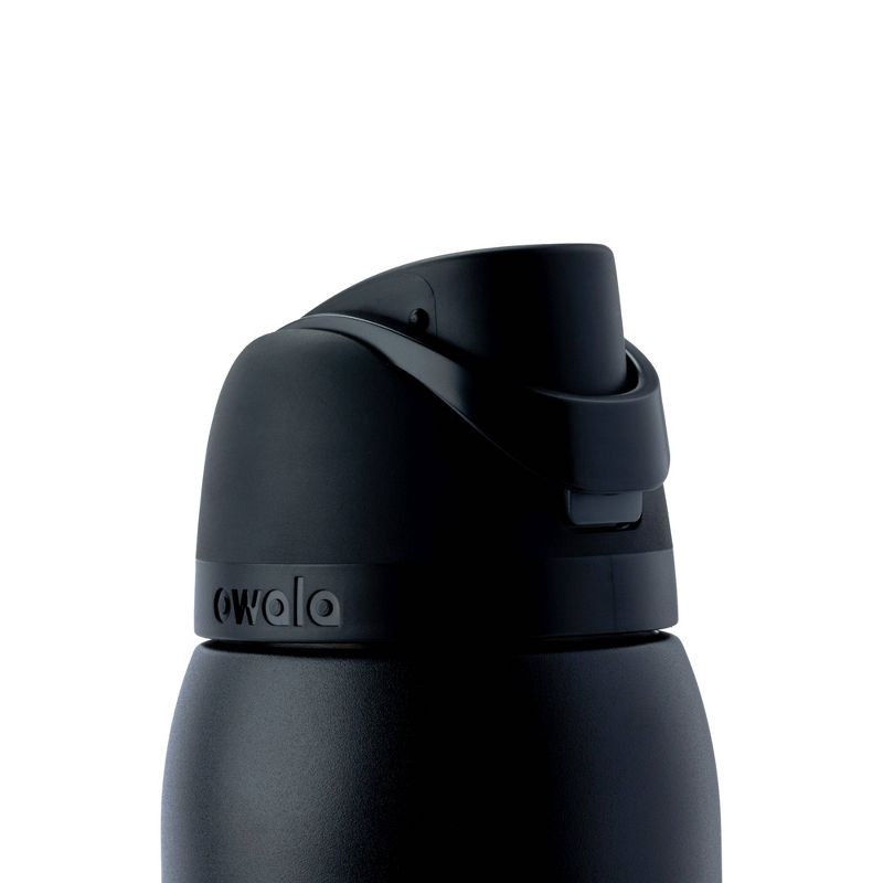 slide 5 of 5, Owala 40oz FreeSip Stainless Steel Water Bottle - Very Very Dark, 40 oz