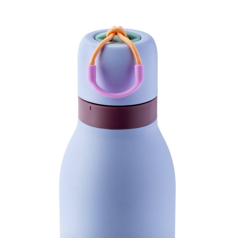 slide 3 of 8, Owala 24oz FreeSip Twist Stainless Steel Water Bottle – Periwinkle Twinkle, 24 oz