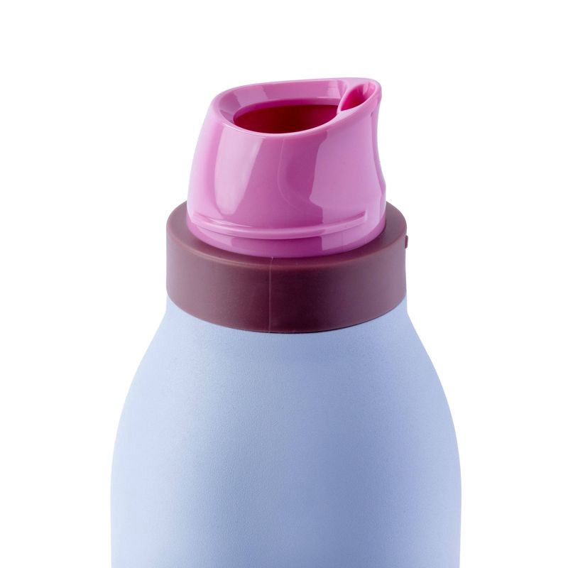 slide 4 of 8, Owala 24oz FreeSip Twist Stainless Steel Water Bottle – Periwinkle Twinkle, 24 oz