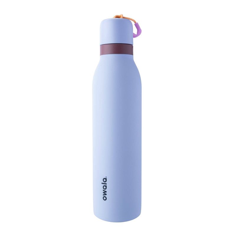 slide 1 of 8, Owala 24oz FreeSip Twist Stainless Steel Water Bottle – Periwinkle Twinkle, 24 oz