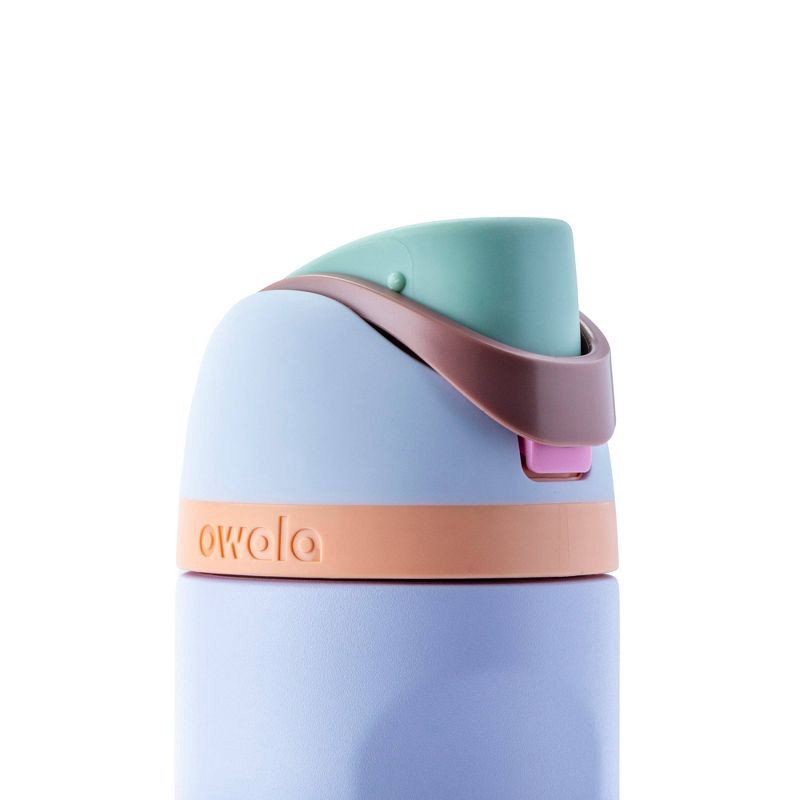 slide 5 of 5, Owala 24oz FreeSip Stainless Steel Water Bottle - Periwinkle Twinkle, 24 oz