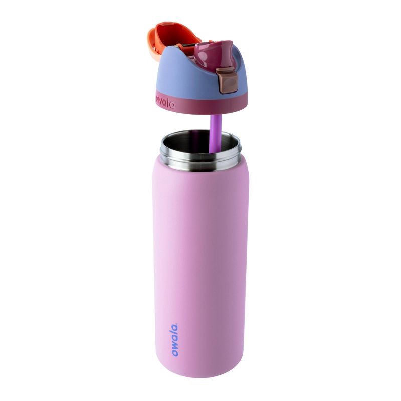 slide 2 of 5, Owala 32oz FreeSip Stainless Steel Water Bottle - Kickflip, 32 oz