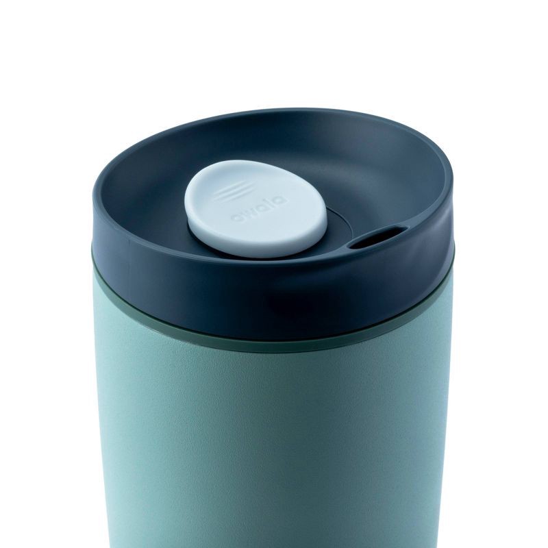slide 3 of 5, Owala 20oz SmoothSip Slider Stainless Steel Travel Mug - Misty Meadow, 20 oz