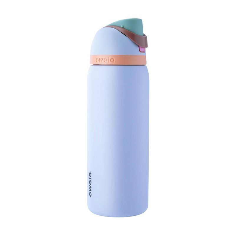 slide 1 of 5, Owala 32oz FreeSip Stainless Steel Water Bottle - Periwinkle Twinkle, 32 oz
