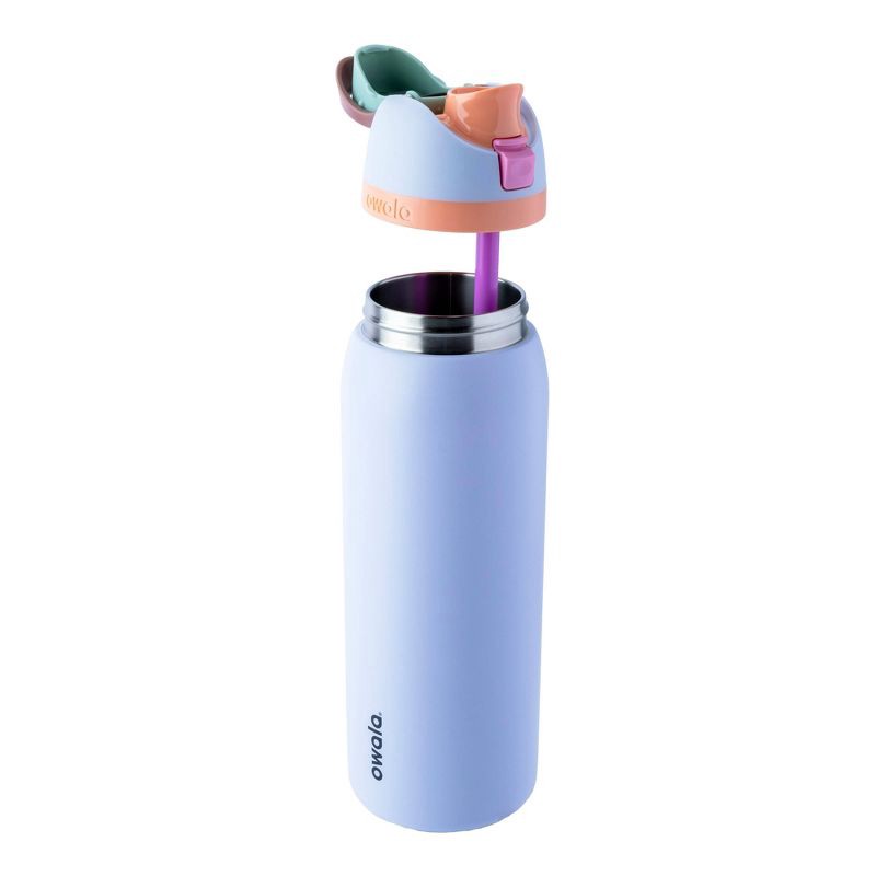slide 2 of 5, Owala 40oz FreeSip Stainless Steel Water Bottle - Periwinkle Twinkle, 40 oz