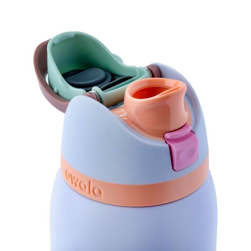 slide 3 of 5, Owala 40oz FreeSip Stainless Steel Water Bottle - Periwinkle Twinkle, 40 oz