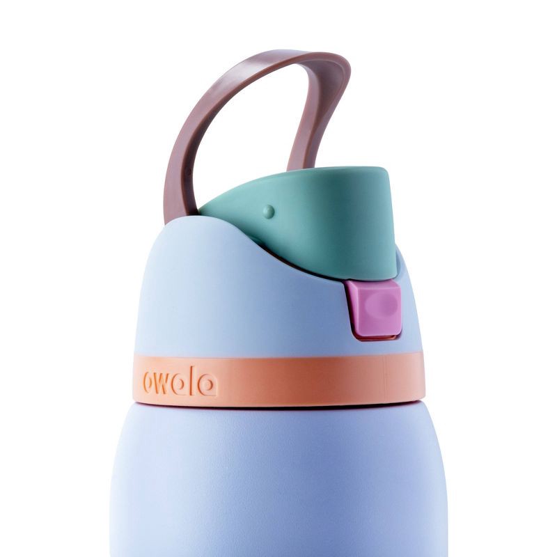 slide 4 of 5, Owala 40oz FreeSip Stainless Steel Water Bottle - Periwinkle Twinkle, 40 oz