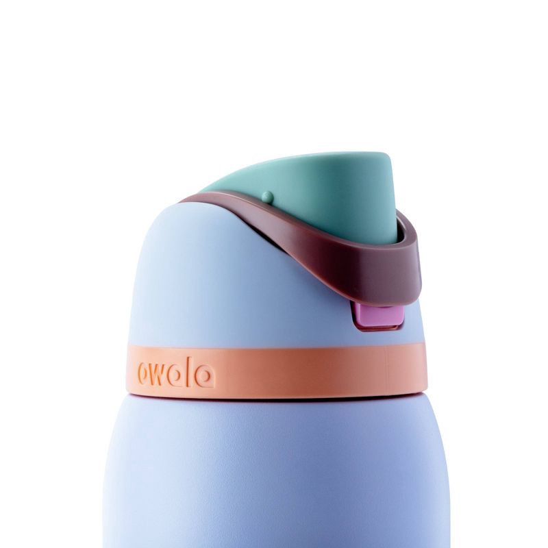 slide 5 of 5, Owala 40oz FreeSip Stainless Steel Water Bottle - Periwinkle Twinkle, 40 oz