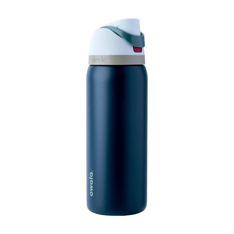 slide 1 of 5, Owala 32oz FreeSip Stainless Steel Water Bottle - Navy Nights, 32 oz