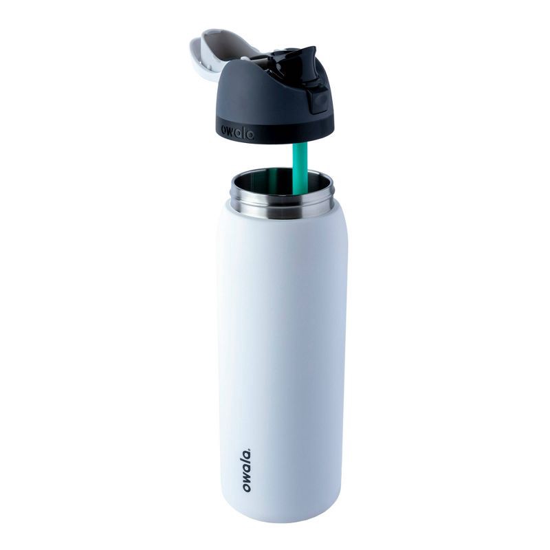 slide 2 of 5, Owala 40oz FreeSip Stainless Steel Water Bottle - Sleek, 40 oz