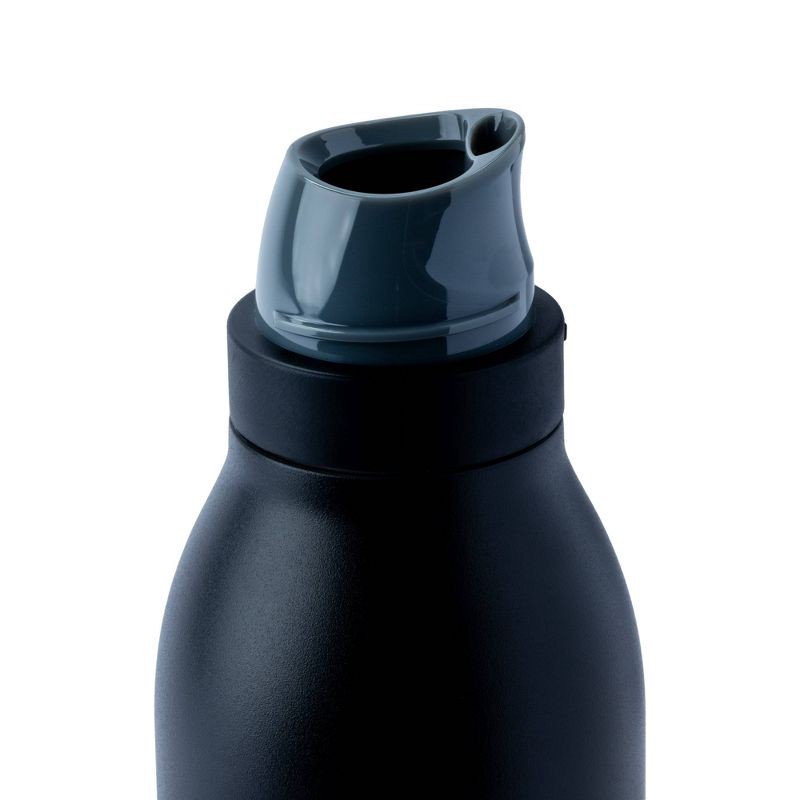 slide 3 of 8, Owala 24oz FreeSip TWIST Stainless Steel Water Bottle - Black, 24 oz