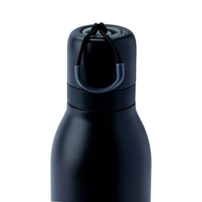 slide 4 of 8, Owala 24oz FreeSip TWIST Stainless Steel Water Bottle - Black, 24 oz