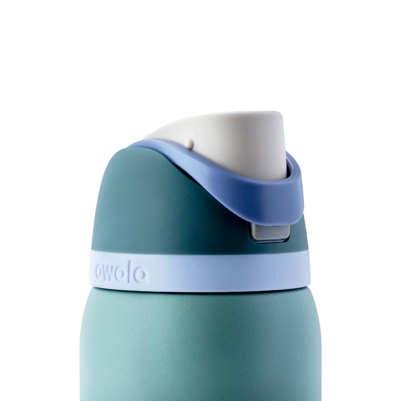 slide 5 of 5, Owala 32oz FreeSip Stainless Steel Water Bottle - Misty Meadows, 32 oz