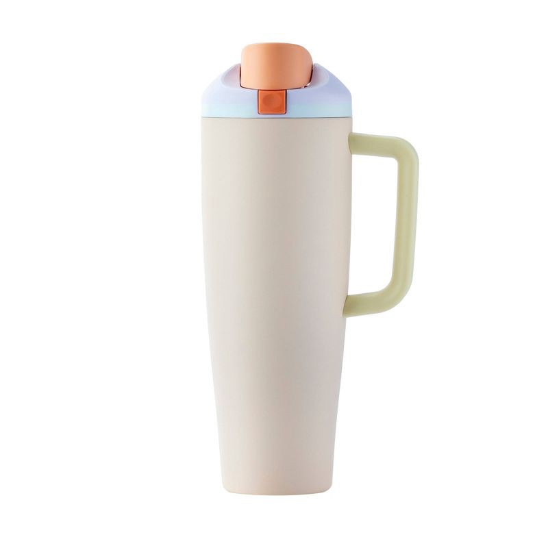 slide 2 of 7, Owala 40oz FreeSip Stainless Steel Tumbler - Sandy Shores, 40 oz