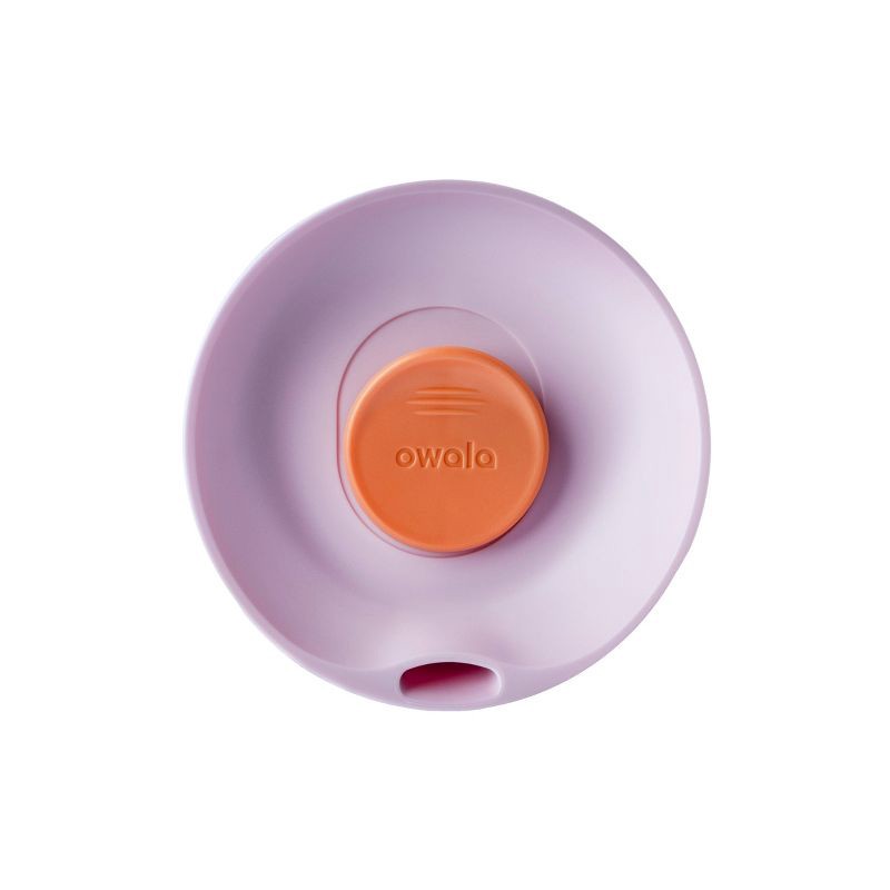 slide 5 of 5, Owala 20oz SmoothSip Slider Coffee Tumbler - Tangy Tango Orange, 20 oz