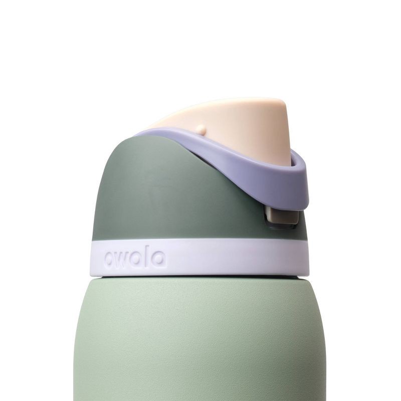 slide 5 of 5, Owala 40oz FreeSip Stainless Steel Water Bottle - Misty Meadow, 40 oz