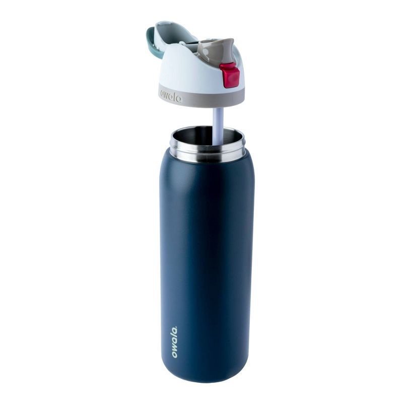 slide 2 of 5, Owala 40oz FreeSip Stainless Steel Water Bottle - Navy Nights, 40 oz