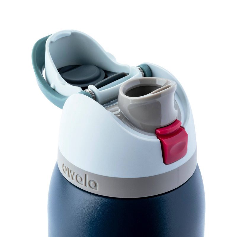 slide 3 of 5, Owala 40oz FreeSip Stainless Steel Water Bottle - Navy Nights, 40 oz