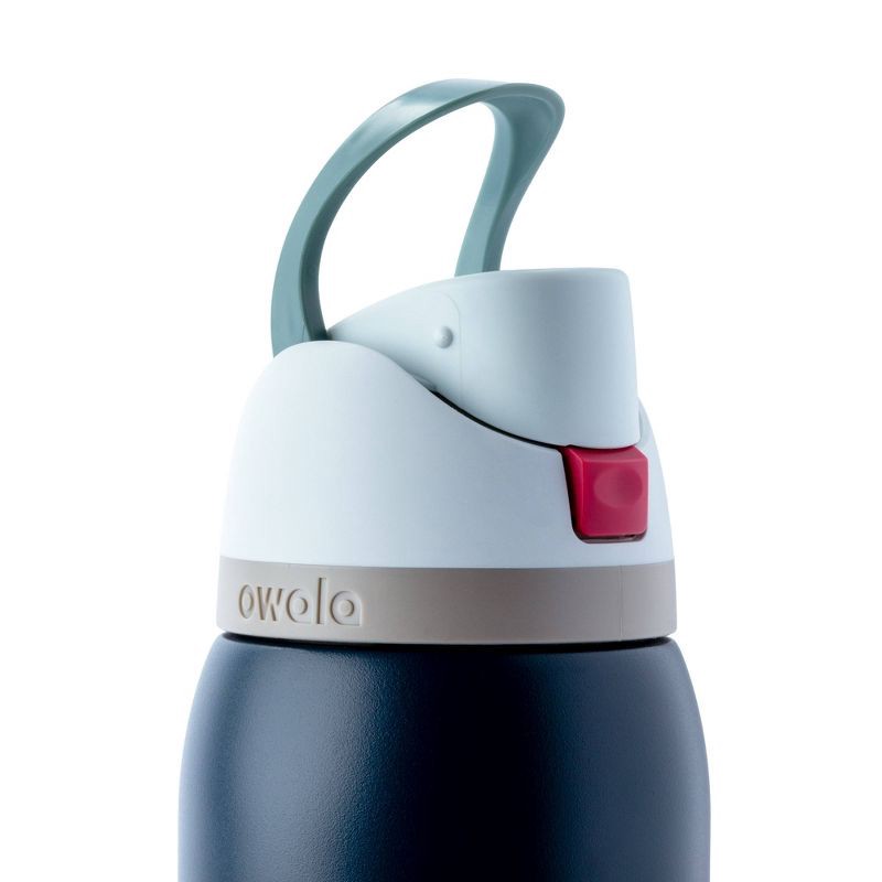 slide 4 of 5, Owala 40oz FreeSip Stainless Steel Water Bottle - Navy Nights, 40 oz