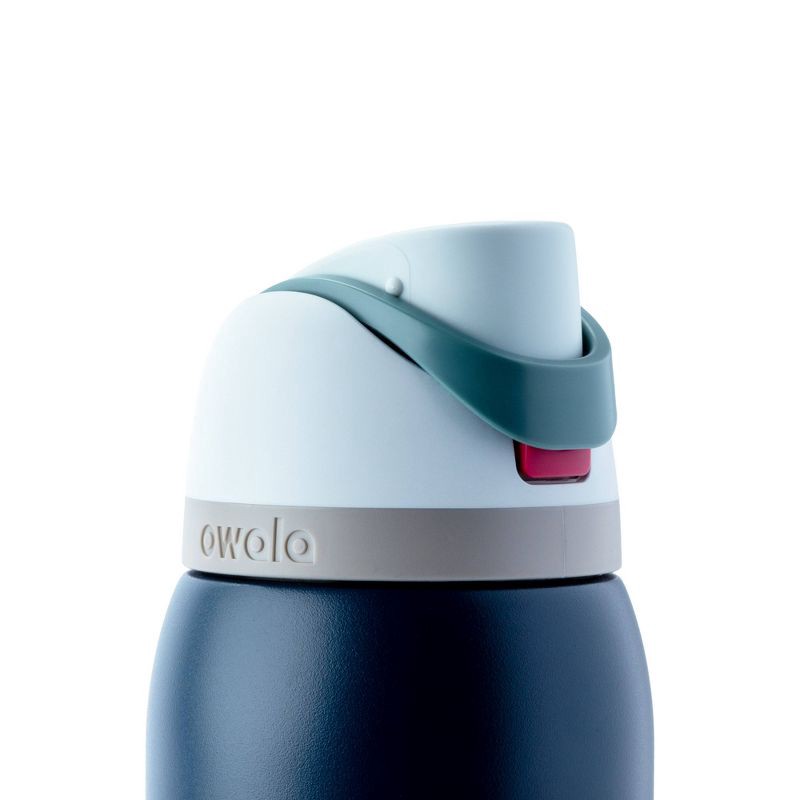 slide 5 of 5, Owala 40oz FreeSip Stainless Steel Water Bottle - Navy Nights, 40 oz