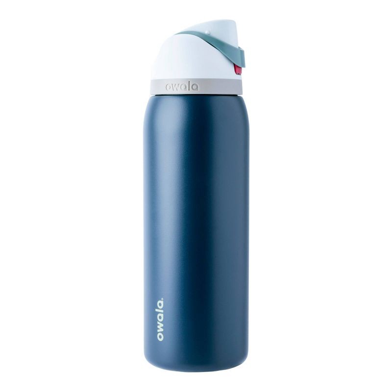 slide 1 of 5, Owala 40oz FreeSip Stainless Steel Water Bottle - Navy Nights, 40 oz