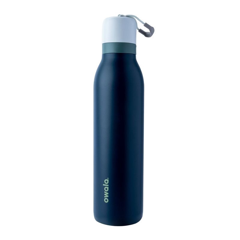 slide 1 of 8, Owala 24oz FreeSip TWIST Stainless Steel Water Bottle - Navy Nights, 24 oz