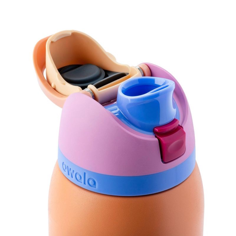 slide 3 of 5, Owala 40oz FreeSip Stainless Steel Water Bottle - Tangy Tango, 40 oz