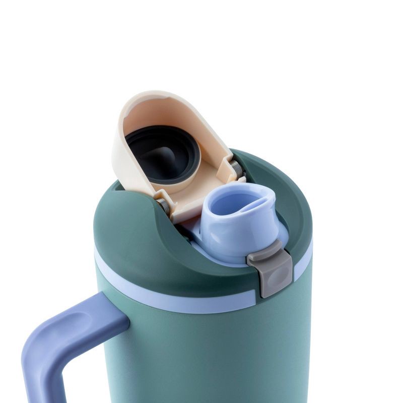 slide 5 of 7, Owala 40oz FreeSip Stainless Steel Tumbler - Misty Meadow, 40 oz