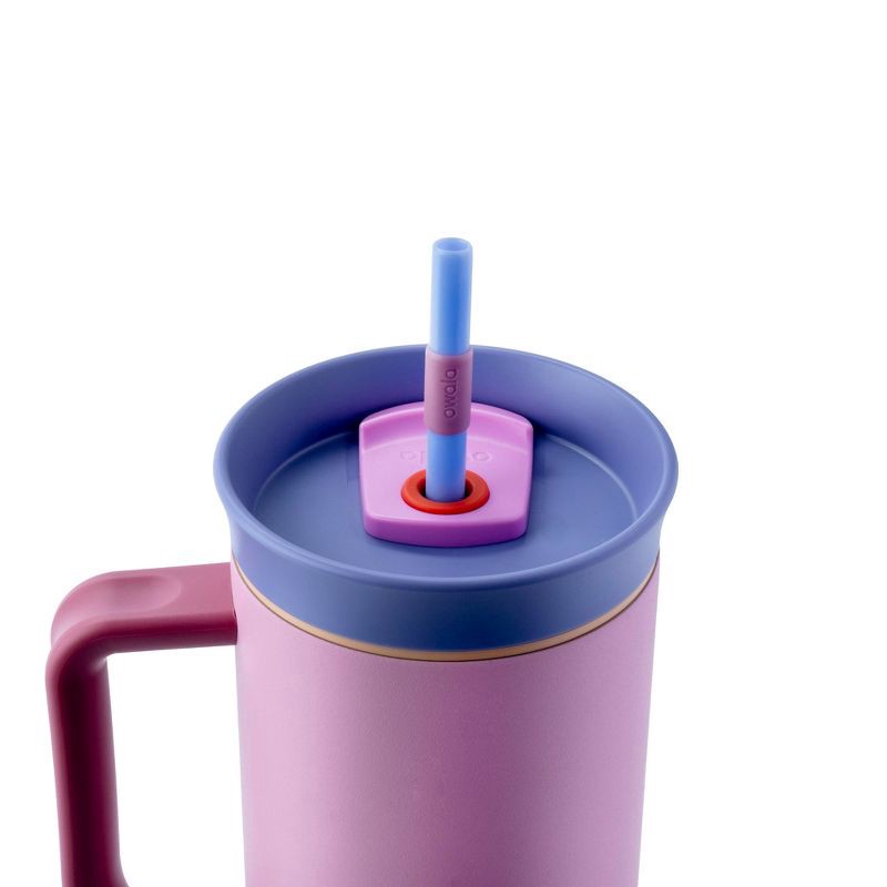 slide 3 of 4, Owala 40oz Stainless Steel Straw Tumbler - Kickflip, 40 oz