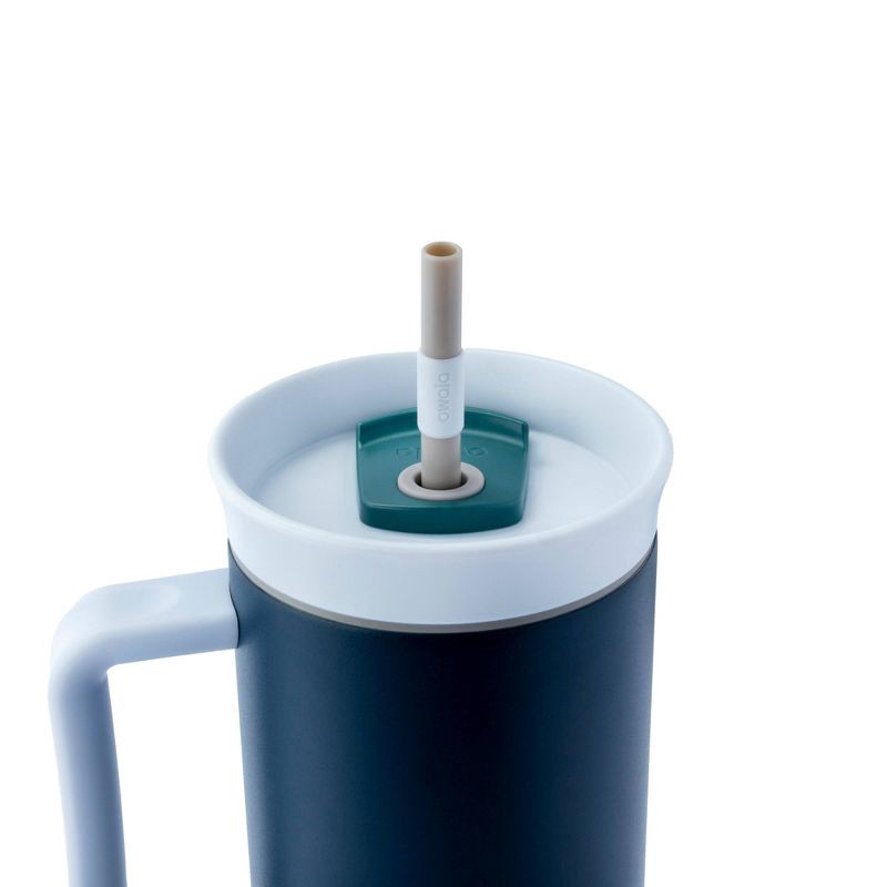 slide 3 of 5, Owala 40oz Stainless Steel Straw Tumble - Navy Nights, 40 oz