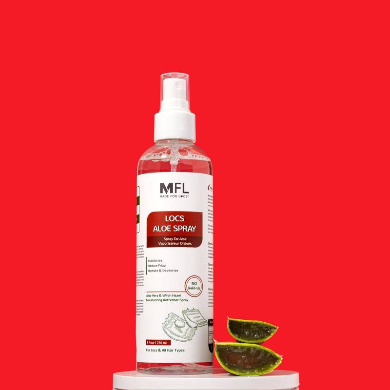 slide 2 of 4, Made For Locs Aloe Moisturizing, Hydrating, Curl Enhancing Hair Spray - 8 fl oz, 8 fl oz